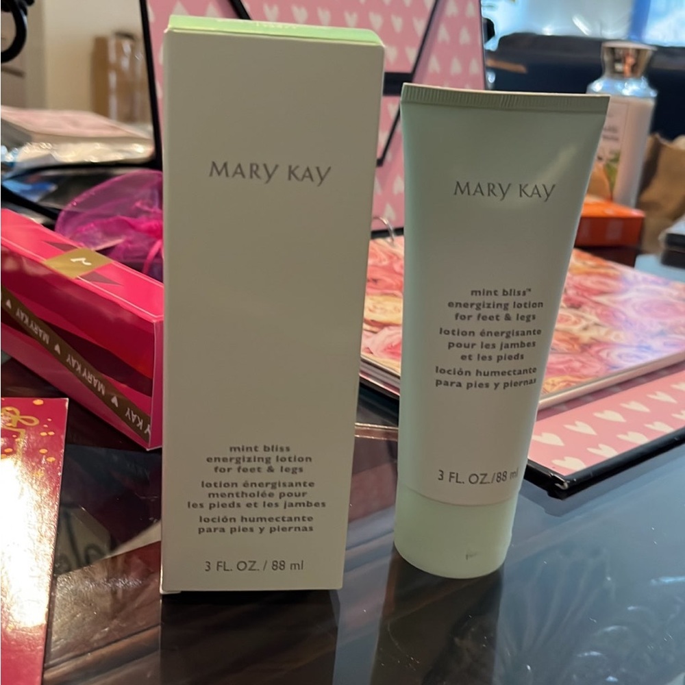 Mint foot lotion